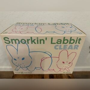 Kidrobot Smorkin' Labbit Clear Pink 10-Inch